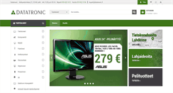 Desktop Screenshot of datatronic.fi