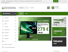 Tablet Screenshot of datatronic.fi