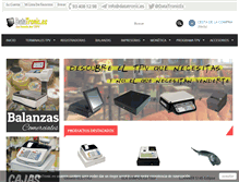 Tablet Screenshot of datatronic.es